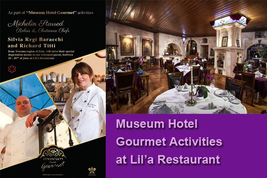 Museum Hotel Gourmet Activities at Lil’a Restaurant