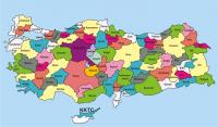 Turkey Map-Cities