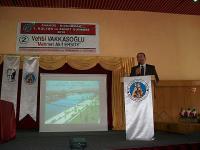 Dr. Mustafa Krkc, The Mayor of Avanos, is making an opening speech
Photo: Ercan Kll