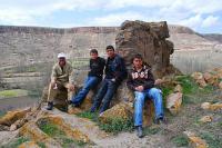 Our young guides Bekir, Engin and Oktay