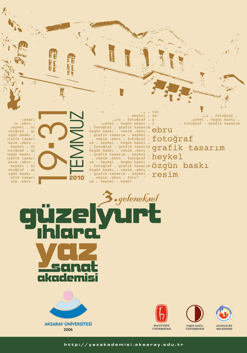 3. Güzelyurt-Ihlara Uluslararası Yaz Sanat Akademisi’nde 6 atölye açılacak