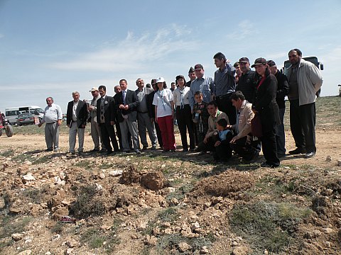 Nevşehir bölgesi izcilerinin hatıra ormanı büyüyor