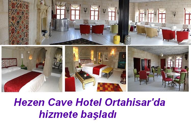Ortahisar’da yeni bir kaya otel açıldı: Hezen Cave Hotel