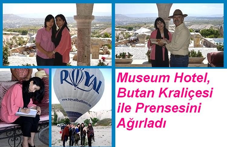 Museum Hotel, Butan Kraliçesi ile Prensesini Ağırladı