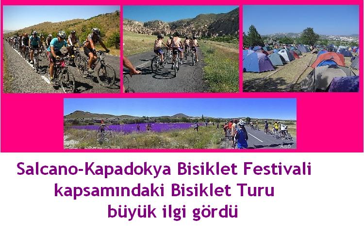 Salcano-Kapadokya Bisiklet Festivali Bisiklet Turu büyük ilgi gördü