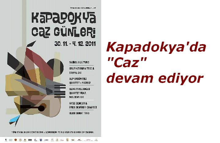 2. Kapadokya Caz Günleri 30 Kasım’da başlıyor