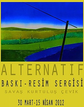 Savaş Kurtuluş Çevik’ten “Alternatif” baskı ve resim sergisi