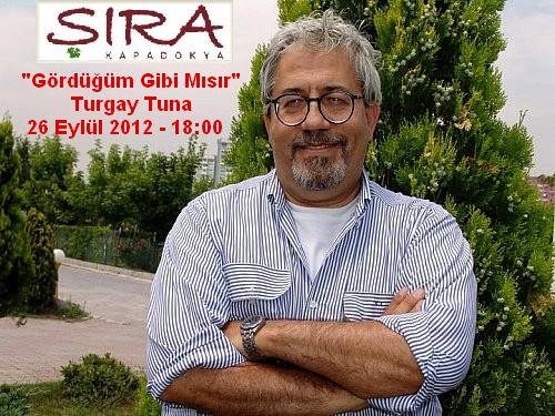 Turgay Tuna, Uçhisar’daki Şıra Hotel’de Mısırla ilgili sunum yapacak