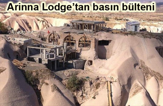 Arinna Lodgetan basın bülteni