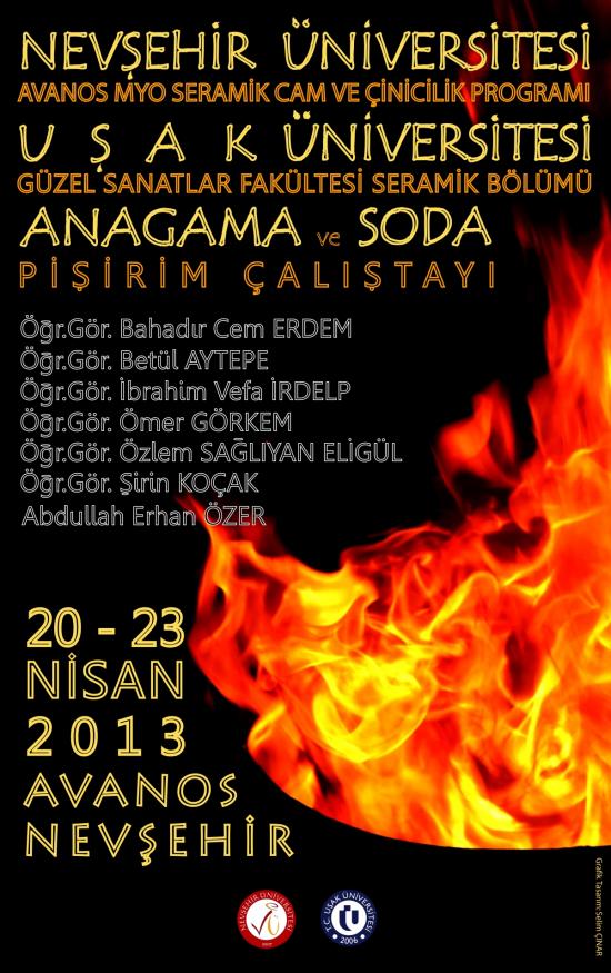 Avanos’ta Anagama ve Soda Pişirim Çalıştayı yapılacak