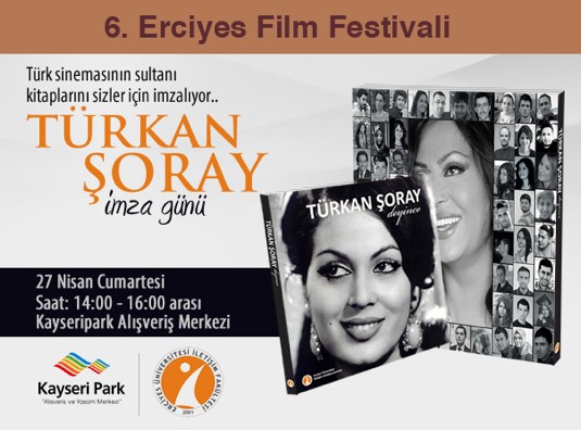 6. Erciyes Film Festivali’nin onur konuğu Türkan Şoray