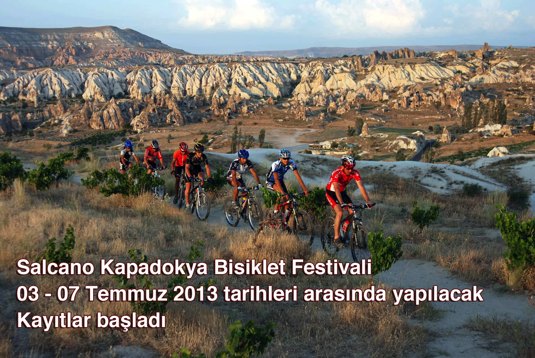 Salcano Kapadokya Bisiklet Festivali kayıtları başladı