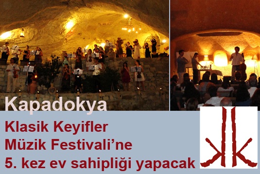Kapadokya, Klasik Keyifler Müzik Festivali’ne 5. kez ev sahipliği yapacak