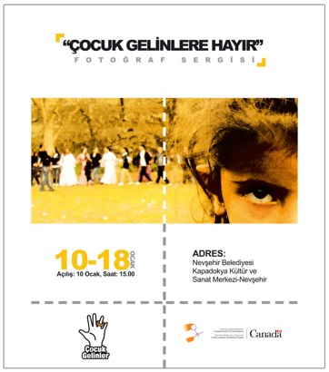 “Çocuk Gelinlere Hayır” Sergisi Nevşehir