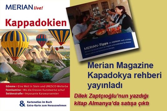 Alman Merian Magazine Kapadokya’yı tanıtan rehber kitap yayınladı