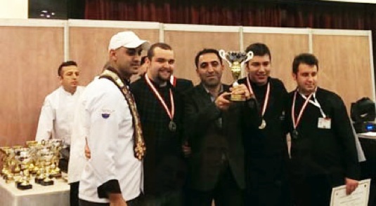 KMYO ve NEÜ 12. Gastronomi Festivalinden ödüllerle döndü