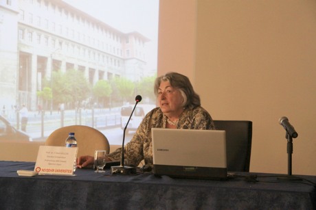 NEÜ Arkeoloji Kulübünün düzenlediği Güvercinkayası konferansı yapıldı