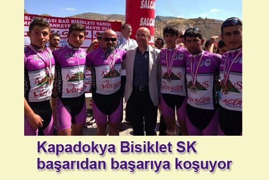 Kapadokya Bisiklet SK başarıdan başarıya koşuyor
