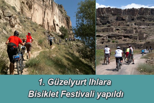 1. Güzelyurt Ihlara Bisiklet Festivali yapıldı