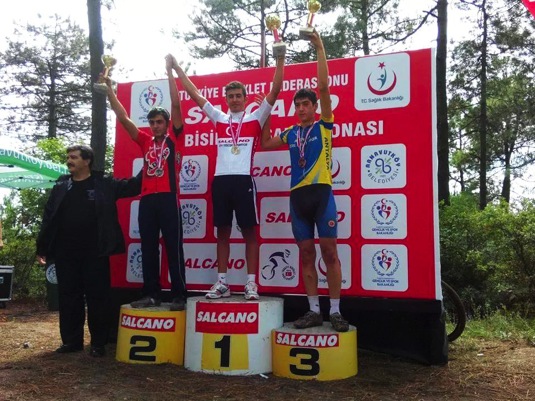 Kapadokya Bisiklet SKdan O. Tiryaki bir kez daha Türkiye Şampiyonu