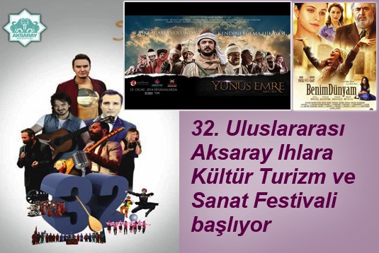 32. Uluslararası Aksaray Ihlara Kültür Turizm ve Sanat Festivali başlıyor