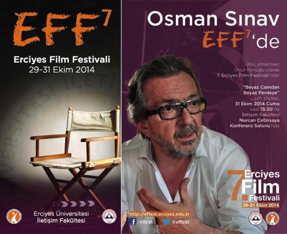 7. Erciyes Film Festivalinin onur konuğu yönetmen Osman Sınav