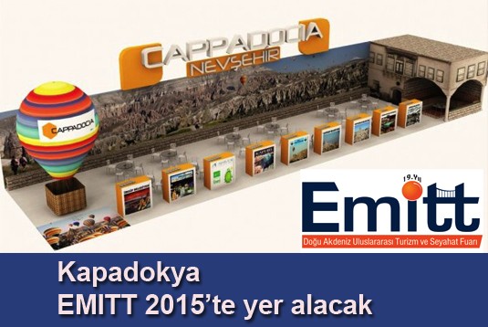 Kapadokya, EMITT 2015te yer alacak