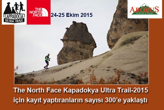The North Face Kapadokya Ultra Trail-2015 için kayıt yaptıranların sayısı 300e yaklaştı