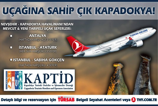 KAPTİD, Uçağına Sahip Çık Kapadokya kampanyası başlattı