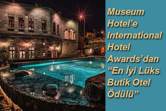 Museum Hotele International Hotel Awardsdan En İyi Lüks Butik Otel Ödülü