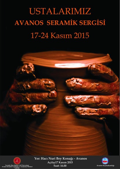 NEÜ ASEMin Ustalarımız konulu seramik sergisi Avanosta açılacak