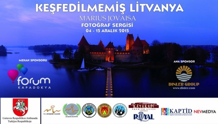 Forum Kapadokyada Keşfedilmemiş Litvanya sergisi