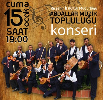 Avanosta oyuncak kütüphanesi için konser