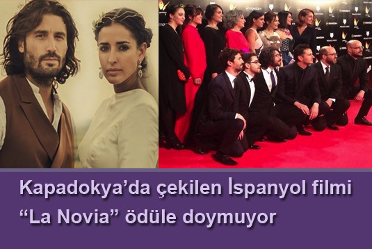 Kapadokyada çekilen İspanyol filmi La Novia ödüle doymuyor