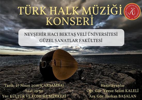 NEÜ GSF öğrencileri Türk Halk Müziği konseri verecek