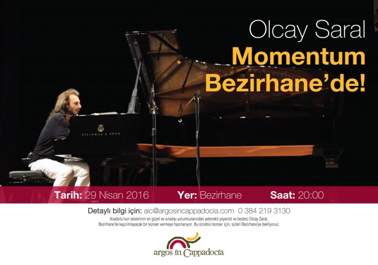 Argos in Cappadocia-Bezirhanede Olcay Saral konseri