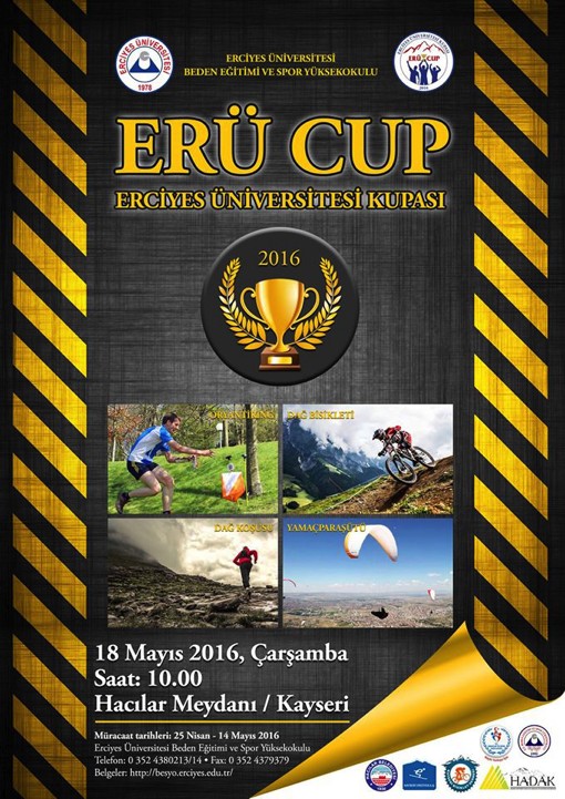 Erciyes Üniversitesi Kupası için başvurular 14 Mayısta sona erecek
