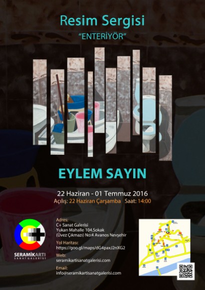 Avanostaki C+ Sanat Galerisinde Eylem Sayının resim sergisi açılacak