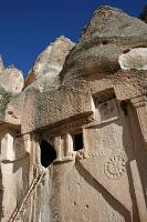 Hallaç (Hastane) Manastırı, doğu duvarından bir ayrıntı
Foto: Danielle North