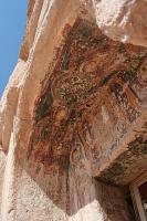 Ayvalı Kilise - Güney Şapelin girişinde Konstantin ve Helena freski
Foto: Danielle North